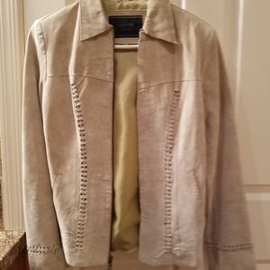 Vintage Tan Suede Jacket by Avanti